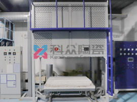 中型高溫升降爐